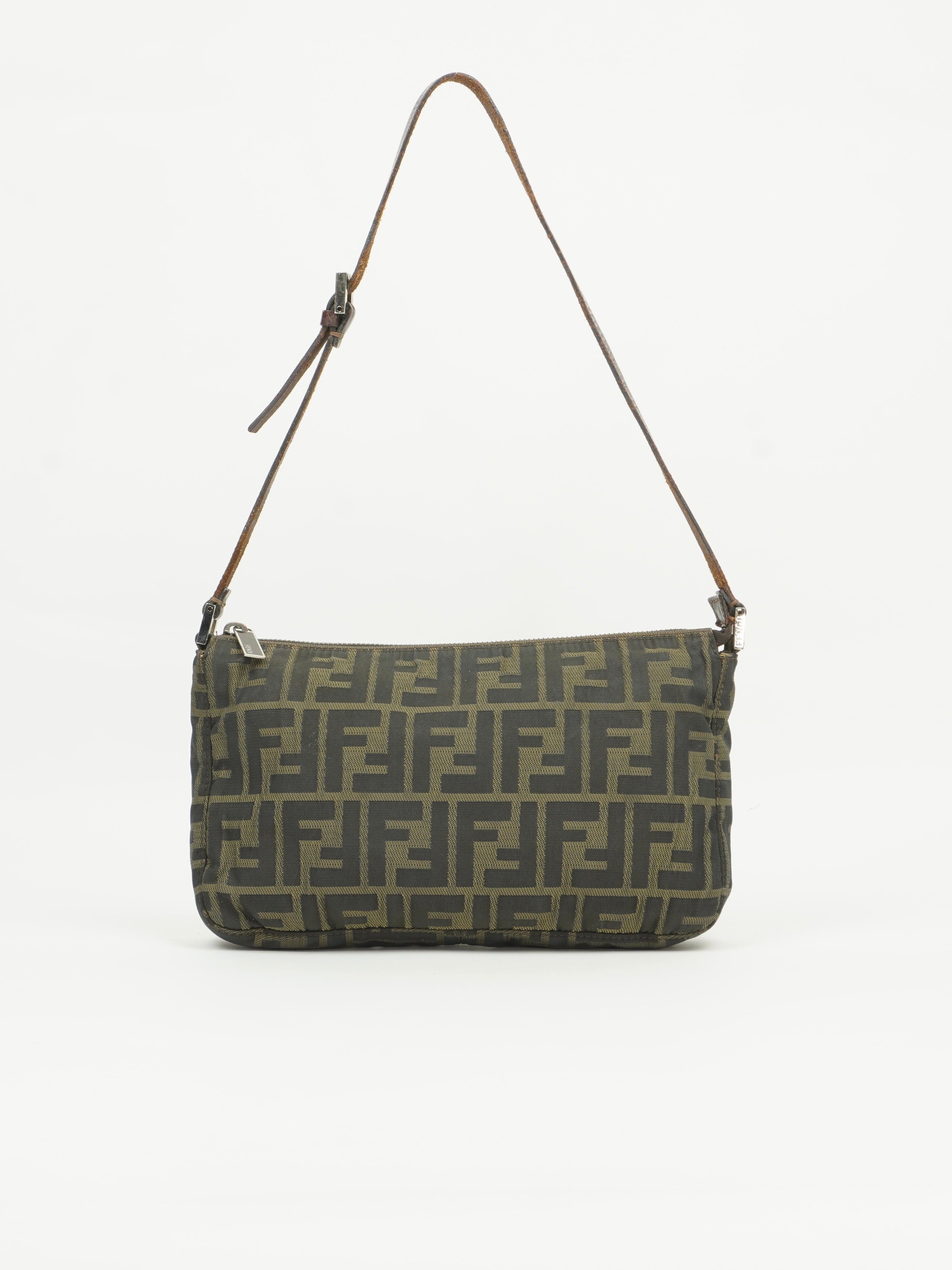 FENDI ZUCCA SHOULDER BAG