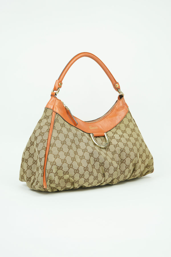GUCCI MONOGRAM ABBEY BAG