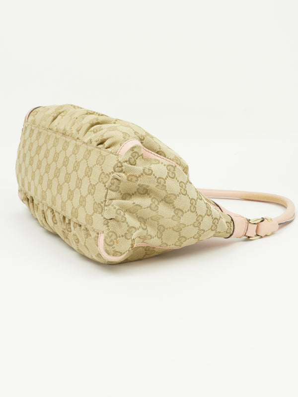 GUCCI MONOGRAM ABBEY BAG