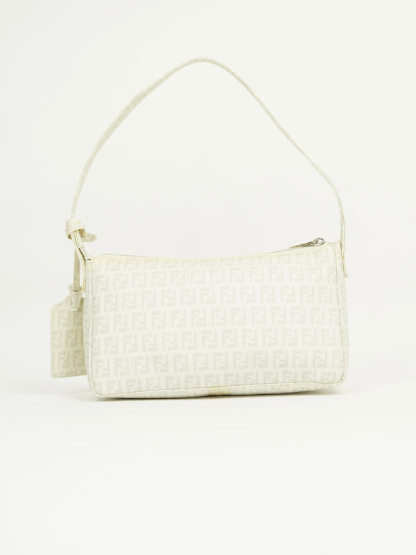 FENDI ZUCCA SHOULDER BAG
