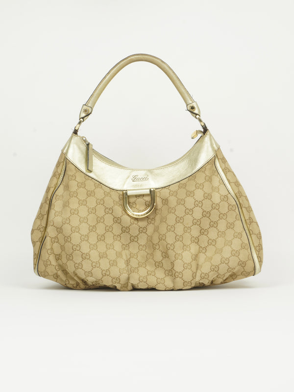 GUCCI MONOGRAM ABBEY BAG