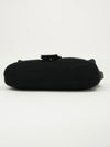 FENDI DIAMANTÉ CASHMERE BAGUETTE WITH LIZARD TRIM