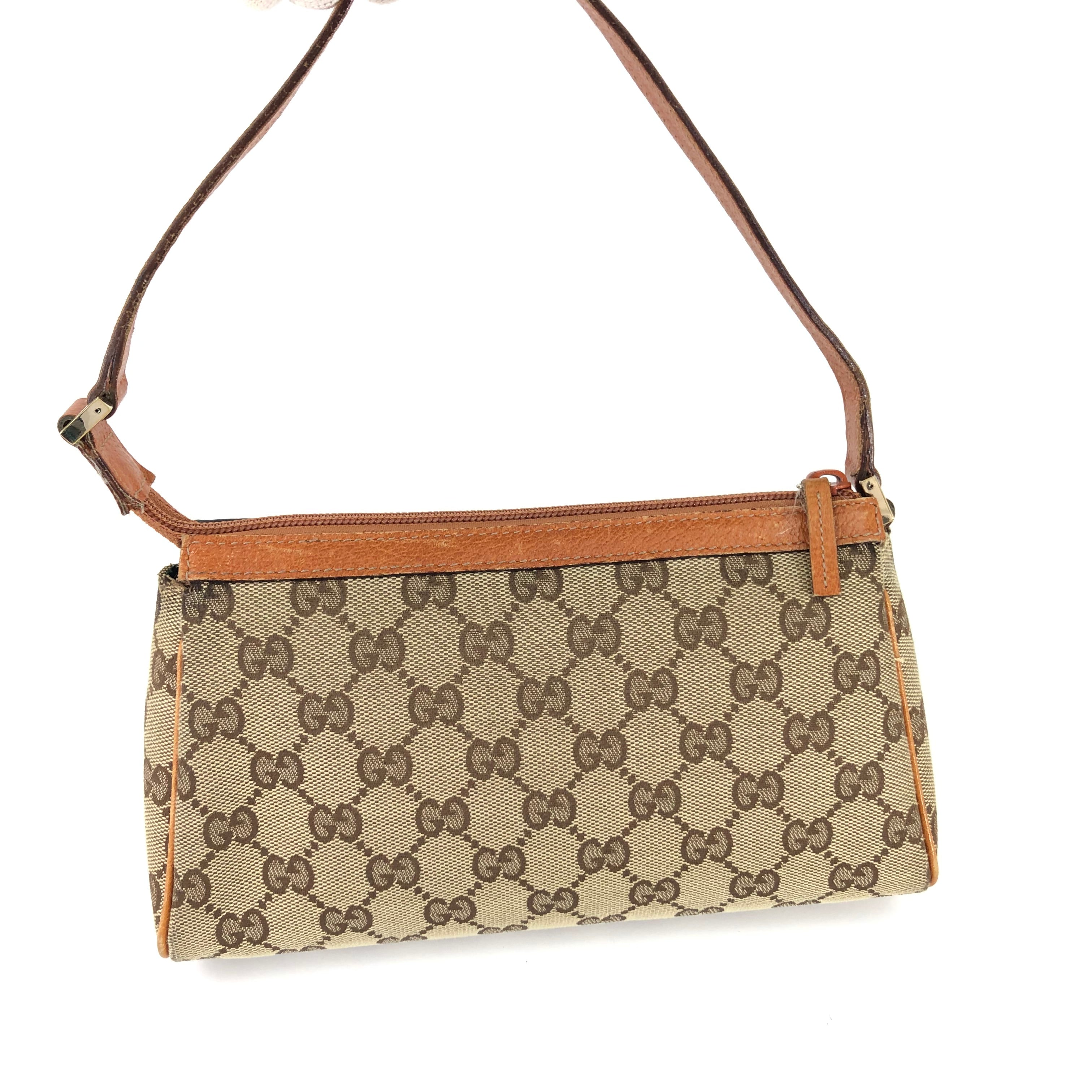 GUCCI MONOGRAM SHOULDER BAG