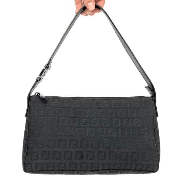 FENDI ZUCCA SHOULDER BAG