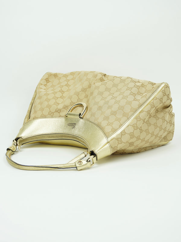 GUCCI MONOGRAM ABBEY BAG
