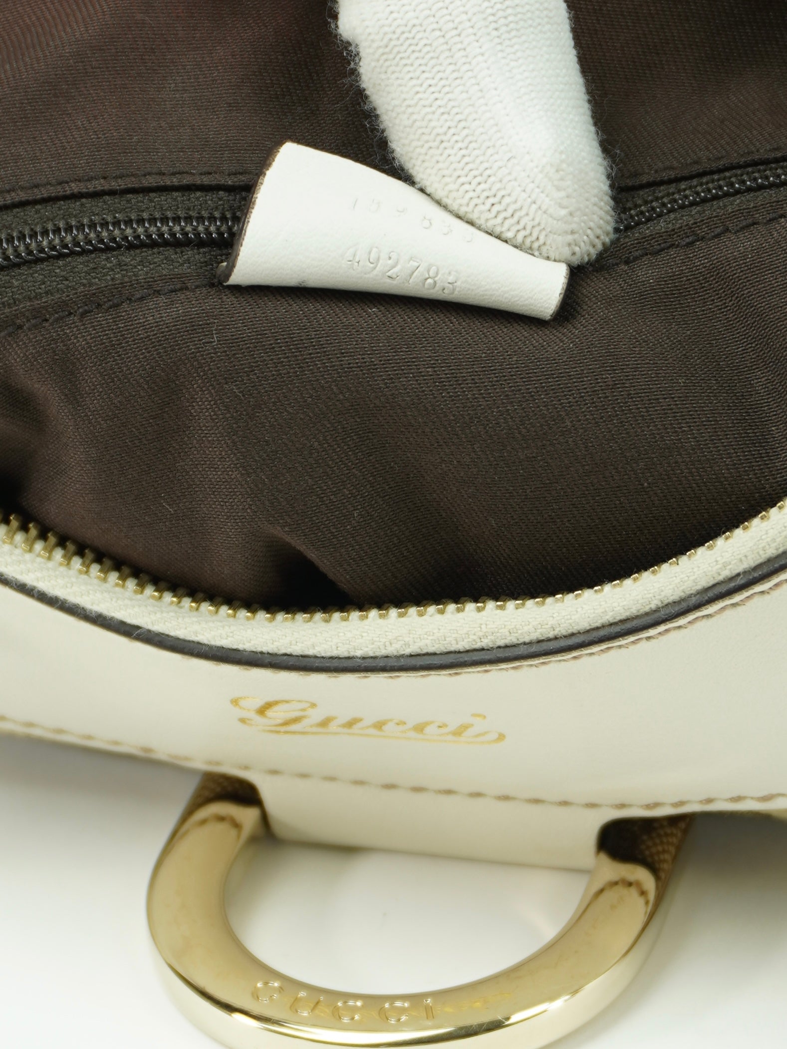 GUCCI MONOGRAM ABBEY BAG