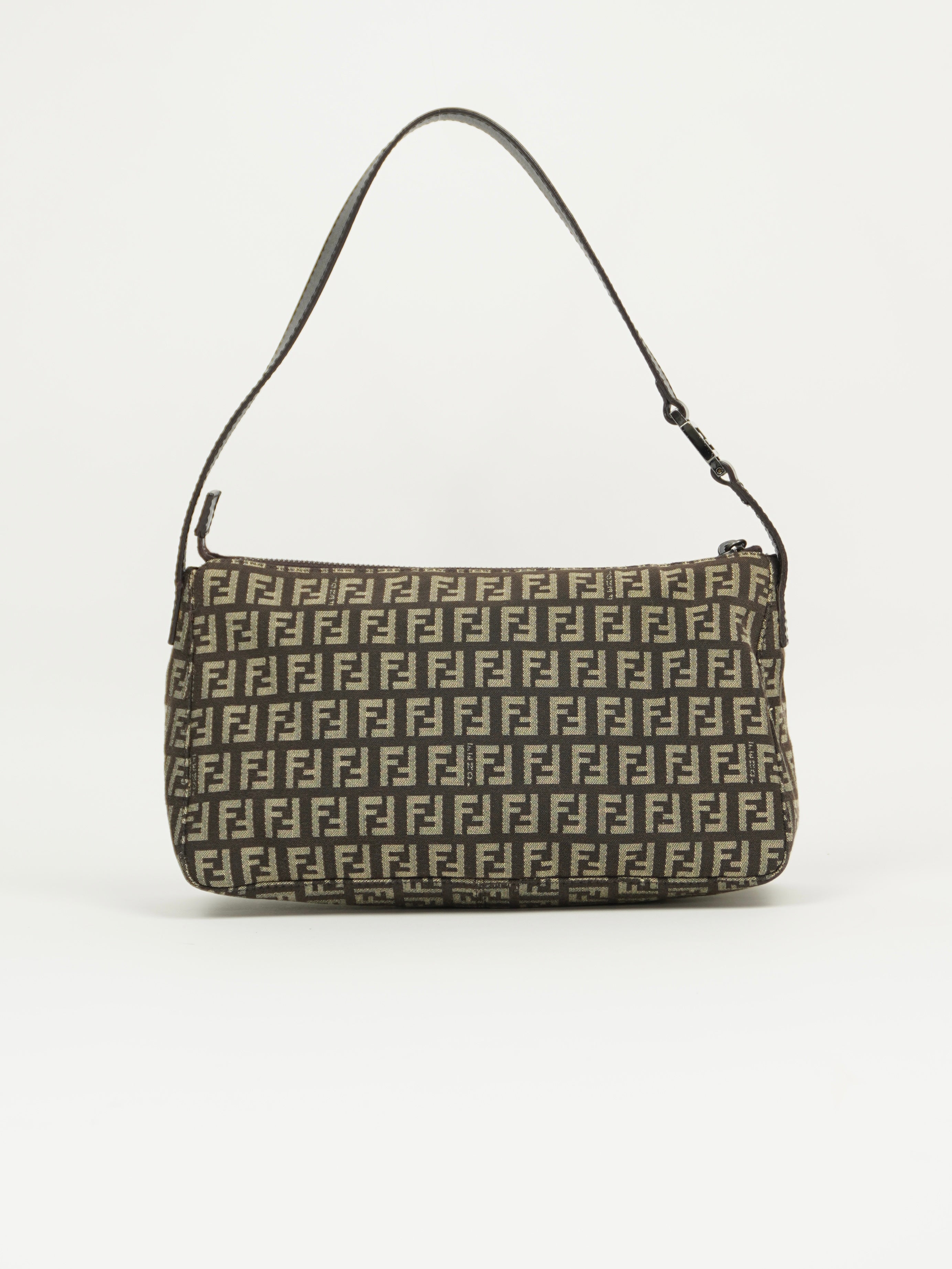 FENDI ZUCCA SHOULDER BAG