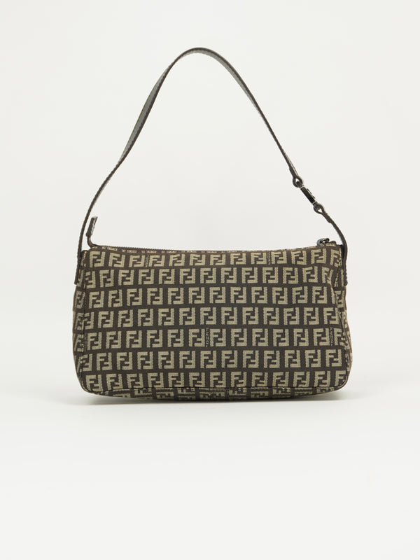 FENDI ZUCCA SHOULDER BAG