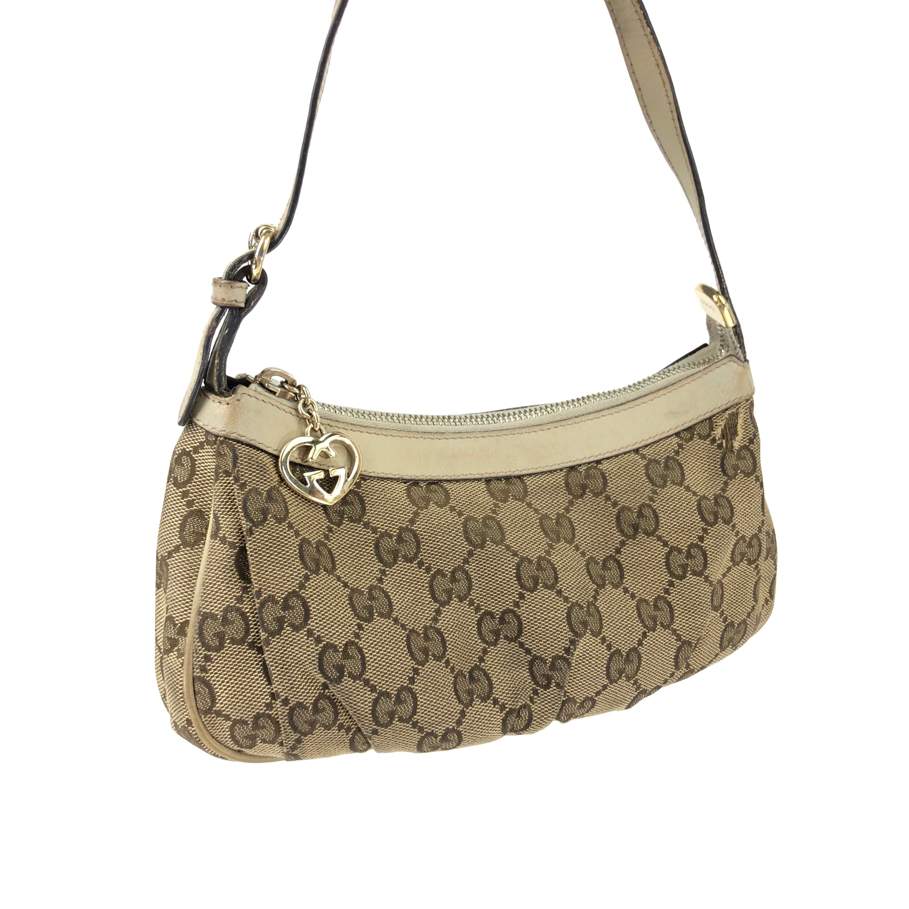 GUCCI MONOGRAM SHOULDER BAG