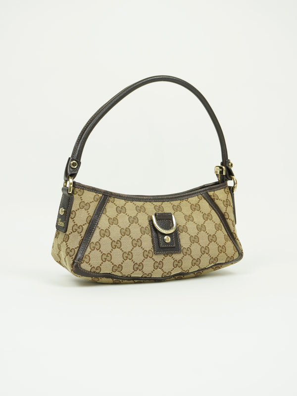 GUCCI MONOGRAM D RING BAG