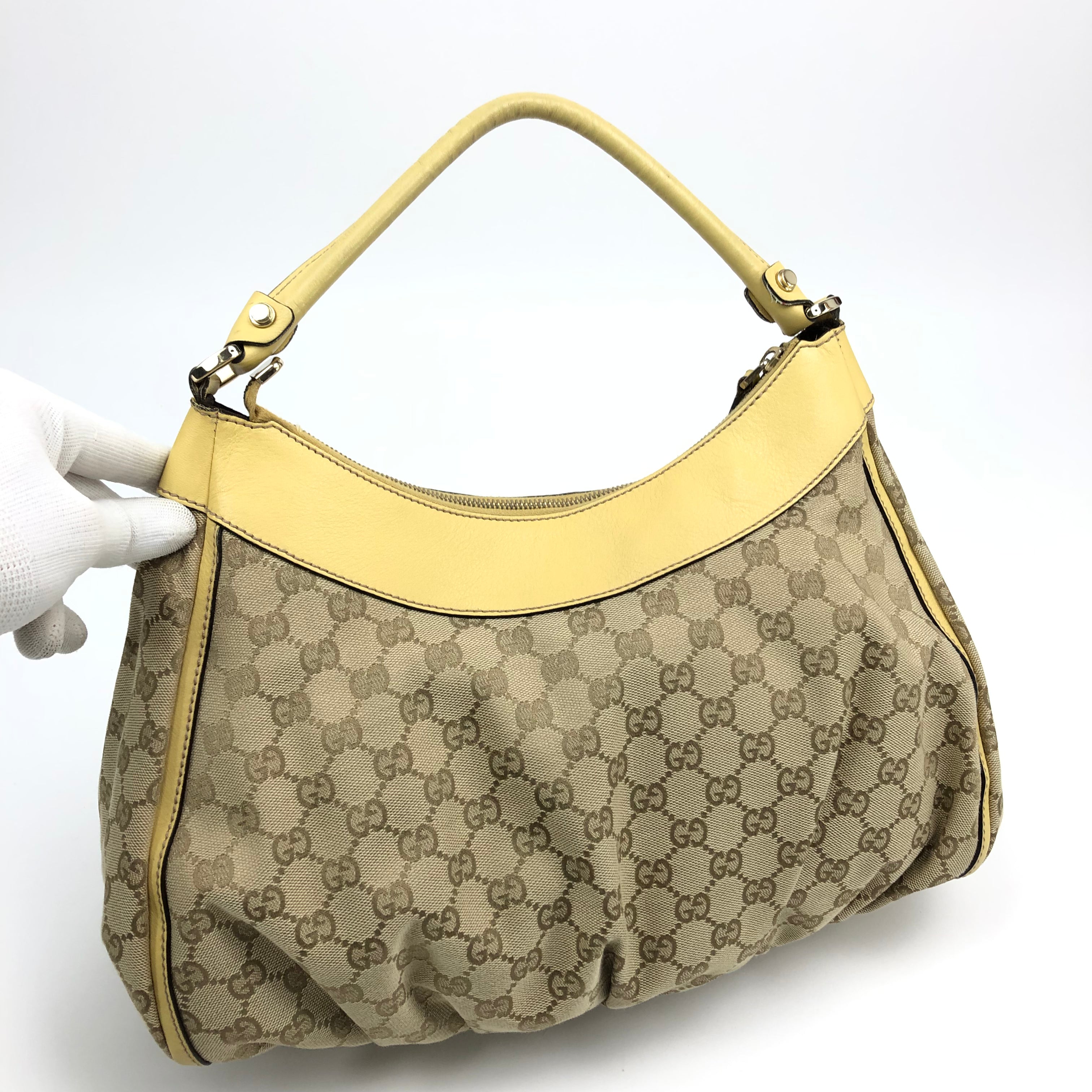 Gucci Monogram Abbey Shoulder Bag