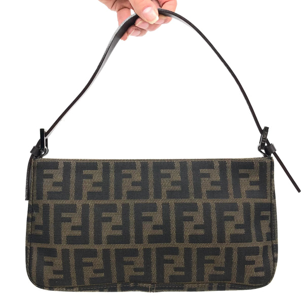 FENDI ZUCCA SHOULDER BAG