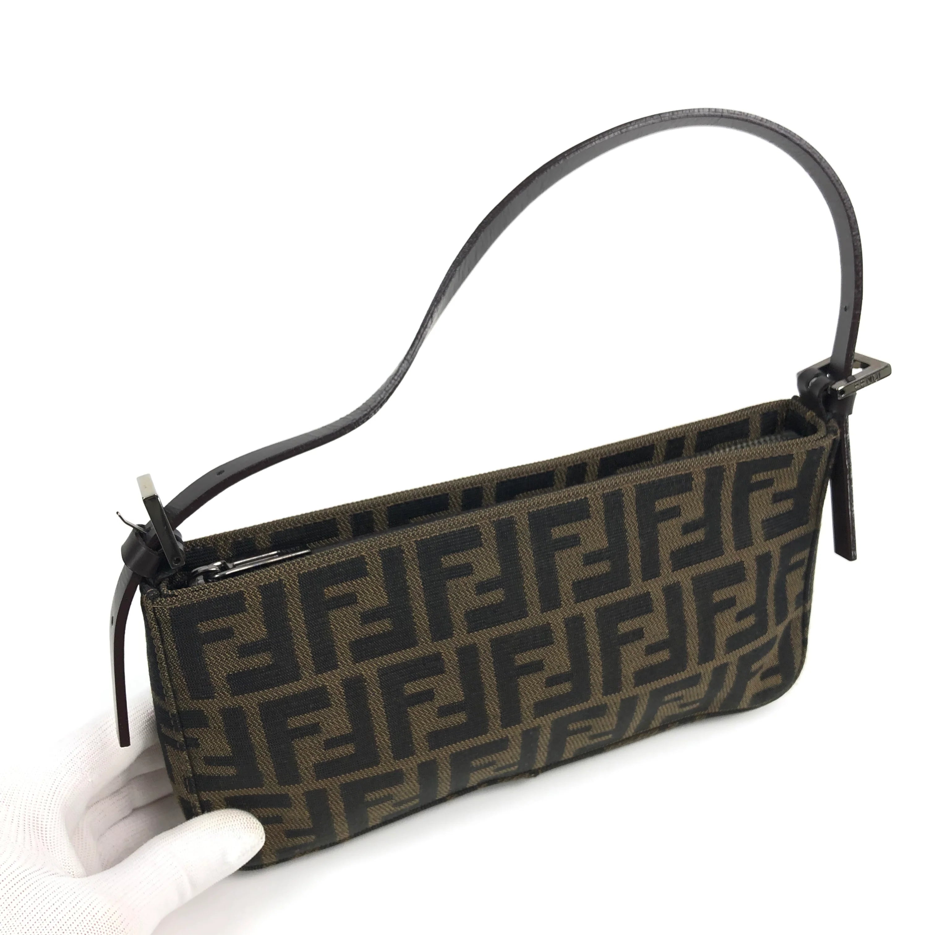 FENDI ZUCCA SHOULDER BAG