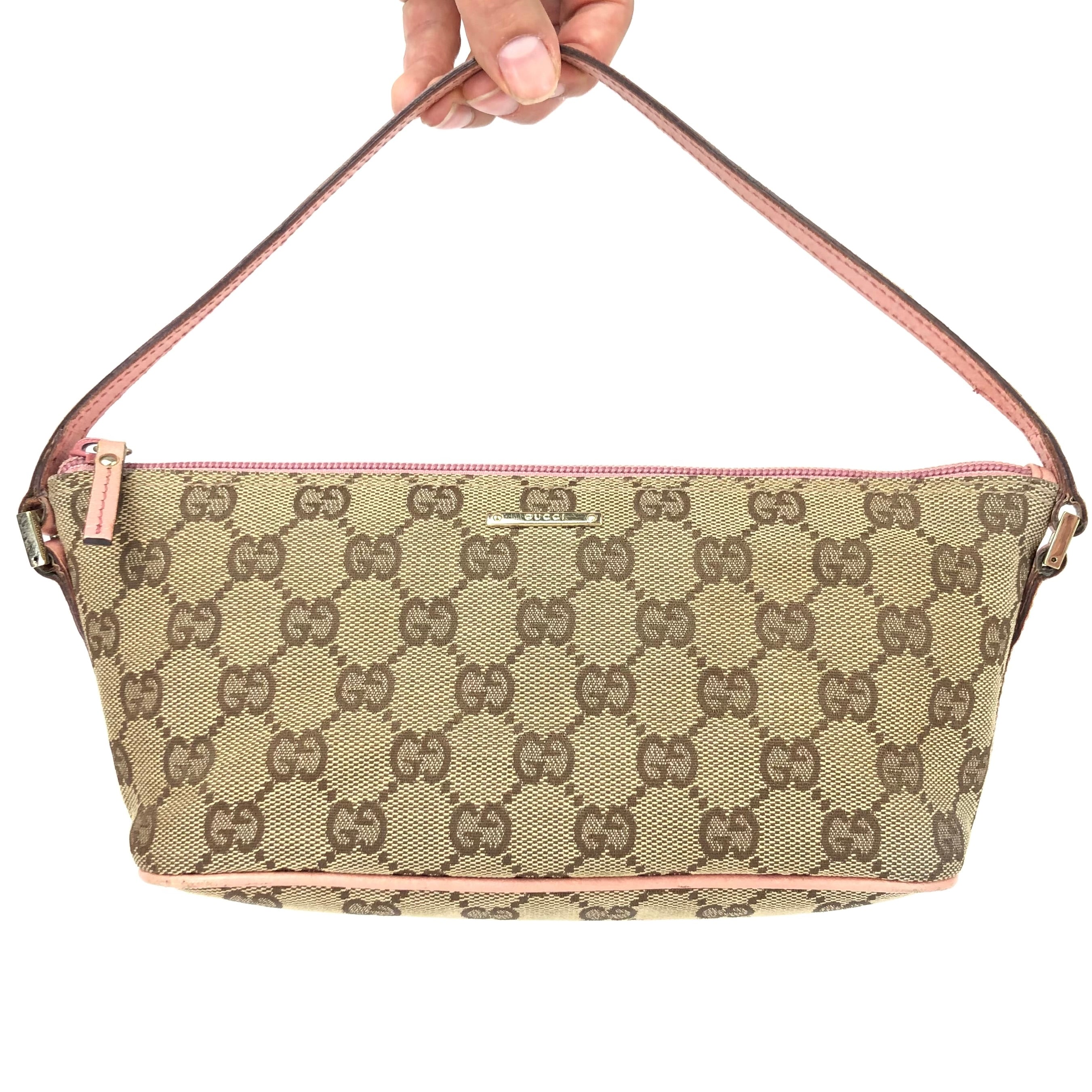 GUCCI MONOGRAM SHOULDER BAG