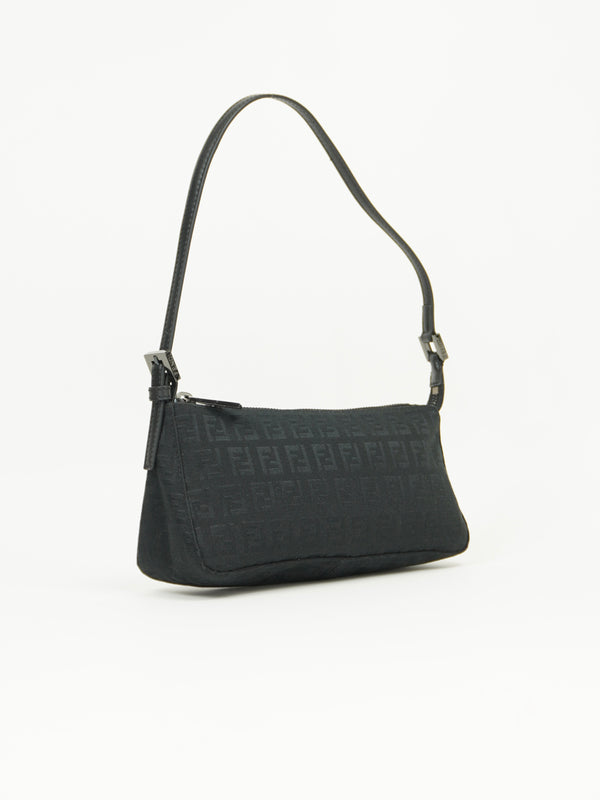 FENDI ZUCCA SHOULDER BAG
