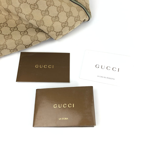 GUCCI MONOGRAM ABBEY BAG