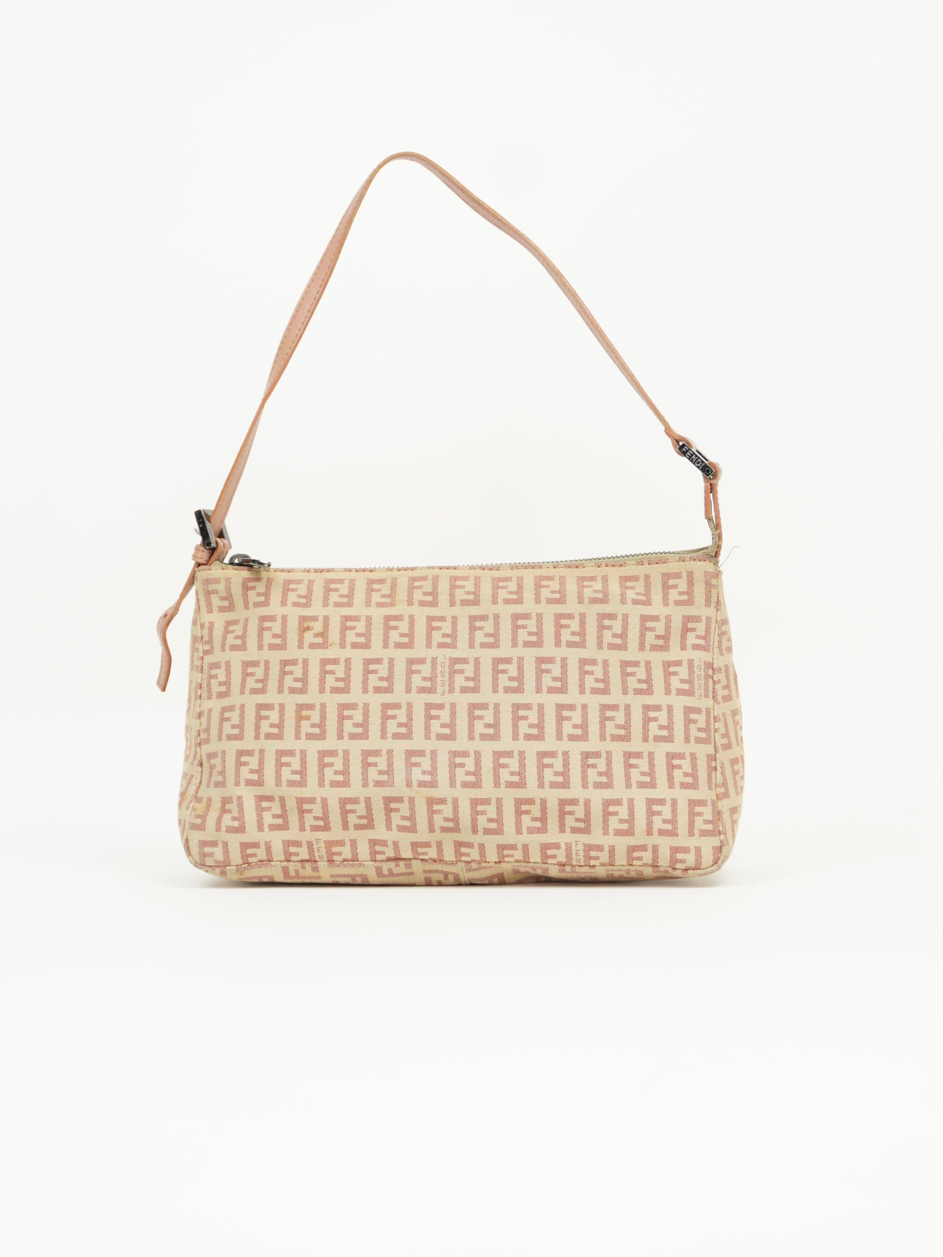 FENDI ZUCCA SHOULDER BAG