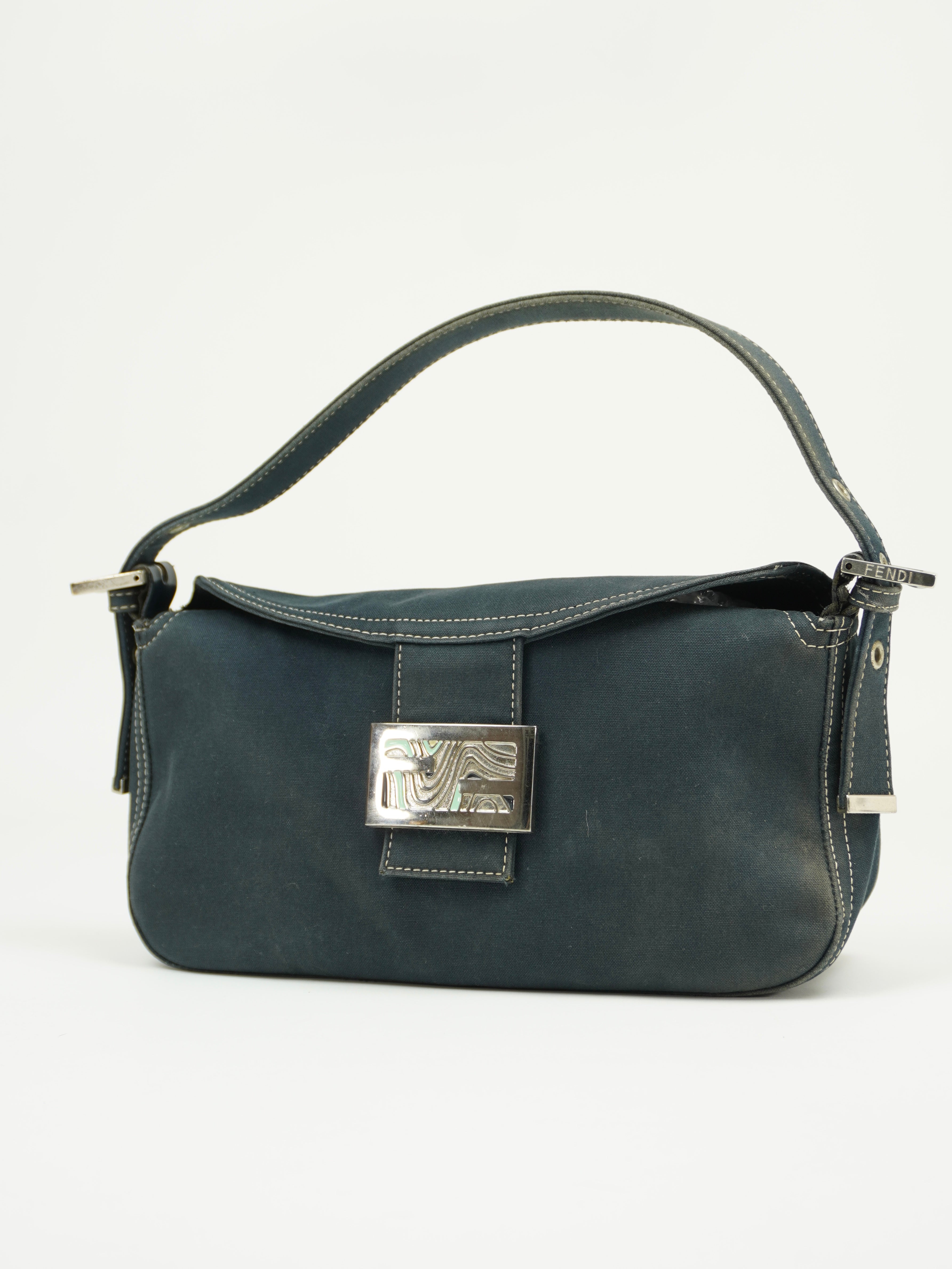 FENDI BAGUETTE WITH MARBLE BUCKLE