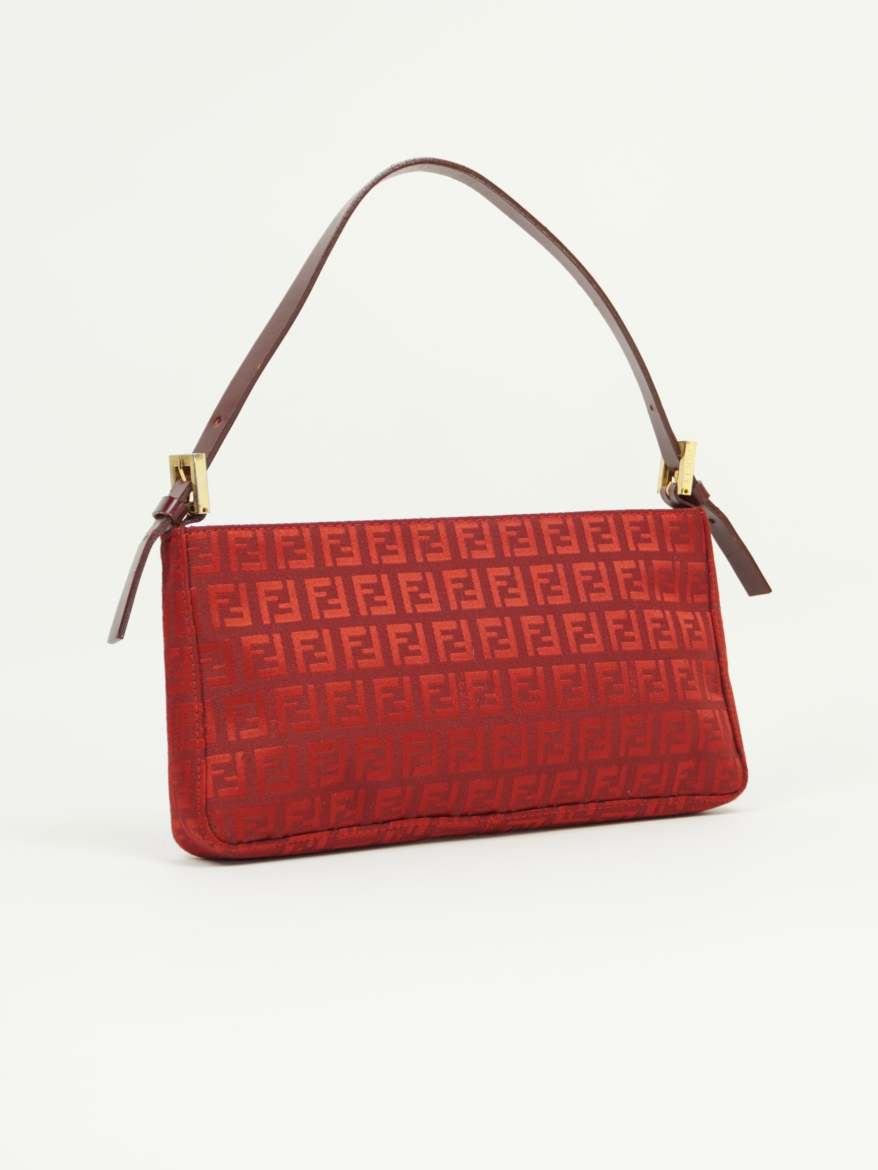 FENDI ZUCCA SHOULDER BAG