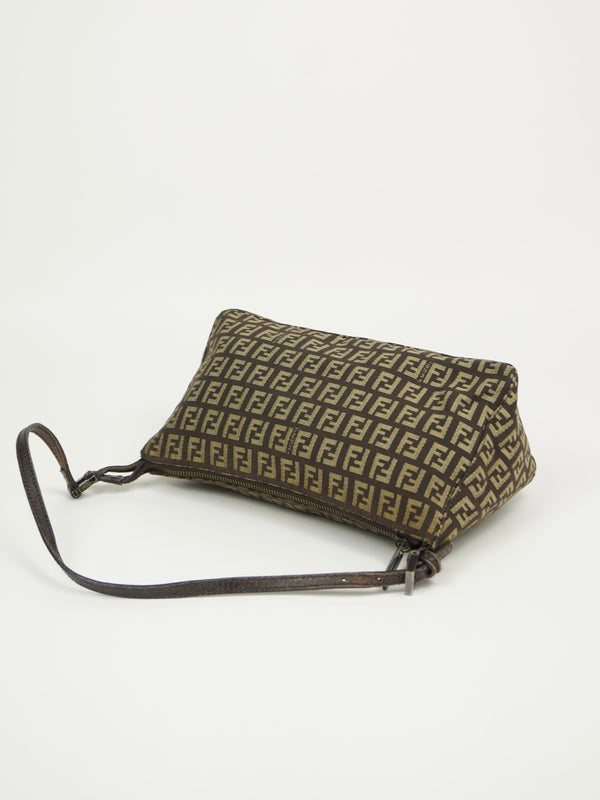 FENDI ZUCCA SHOULDER BAG