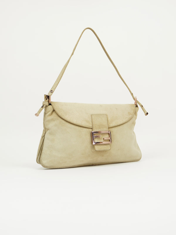 FENDI SUEDE BAGUETTE