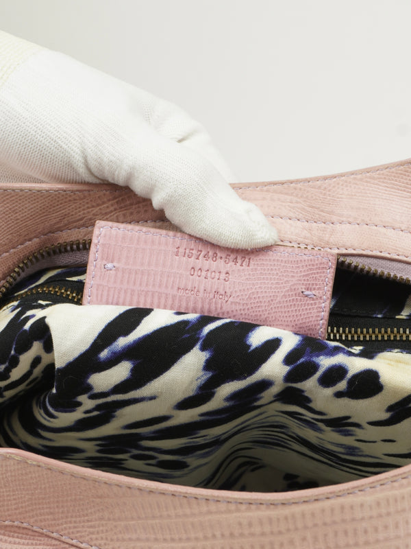 BALENCIAGA LIZARD EMBOSSED CITY BAG SPECIAL EDITION