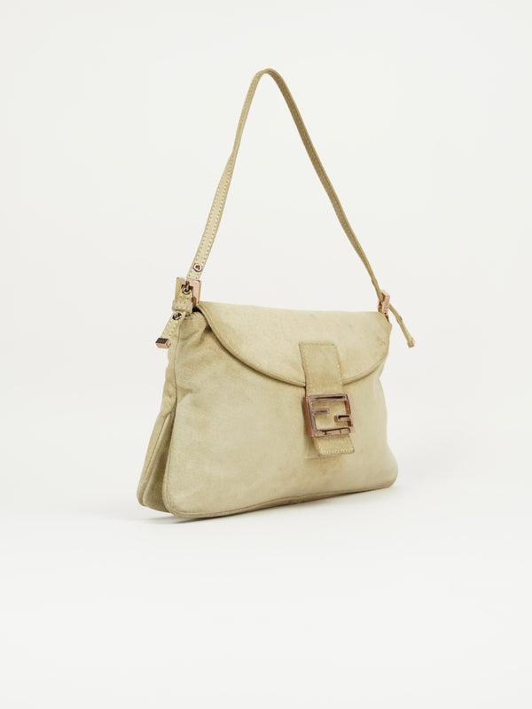 FENDI SUEDE BAGUETTE