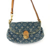 Louis Vuitton Pleaty Denim Shoulder Bag