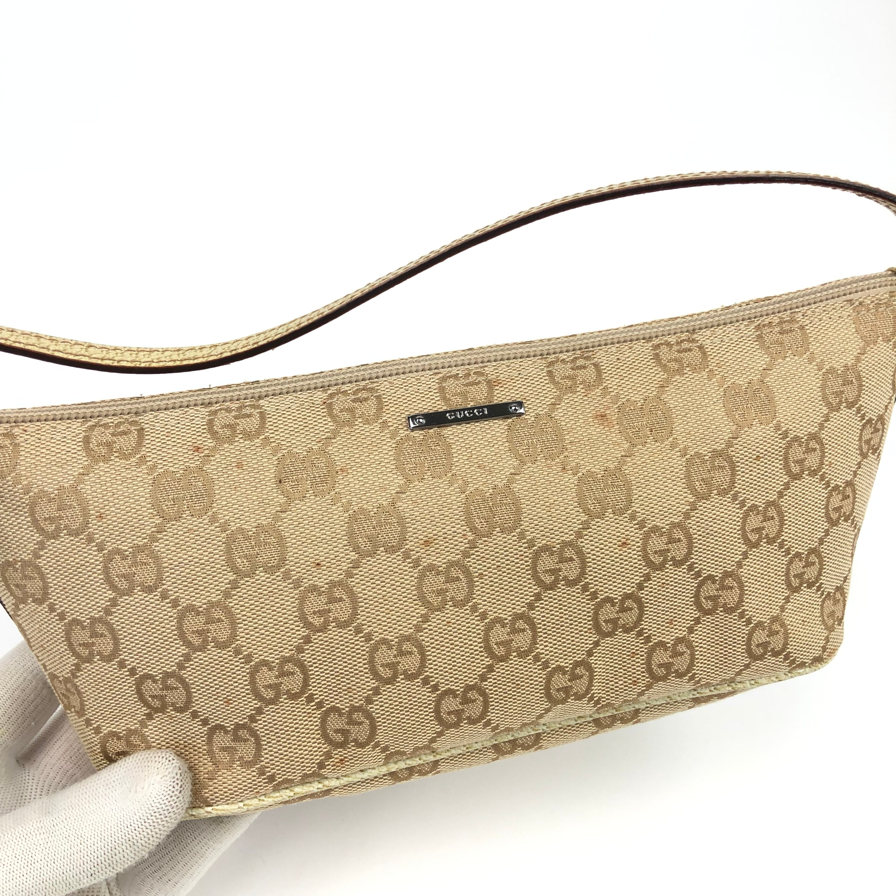 GUCCI MONOGRAM SHOULDER BAG