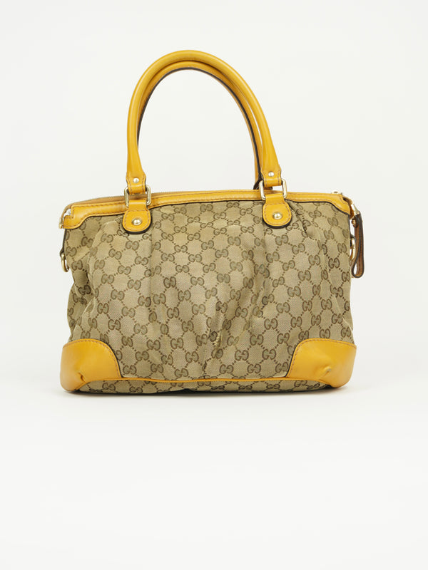 GUCCI MONOGRAM SUKEY TWO WAY BAG