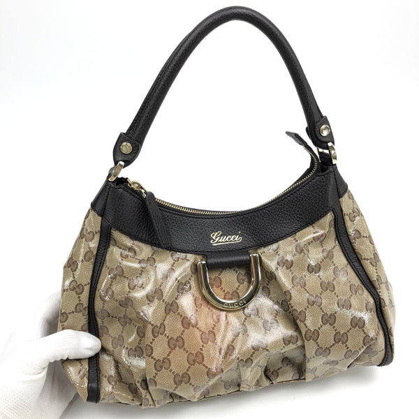 Gucci Monogram Abbey Shoulder Bag