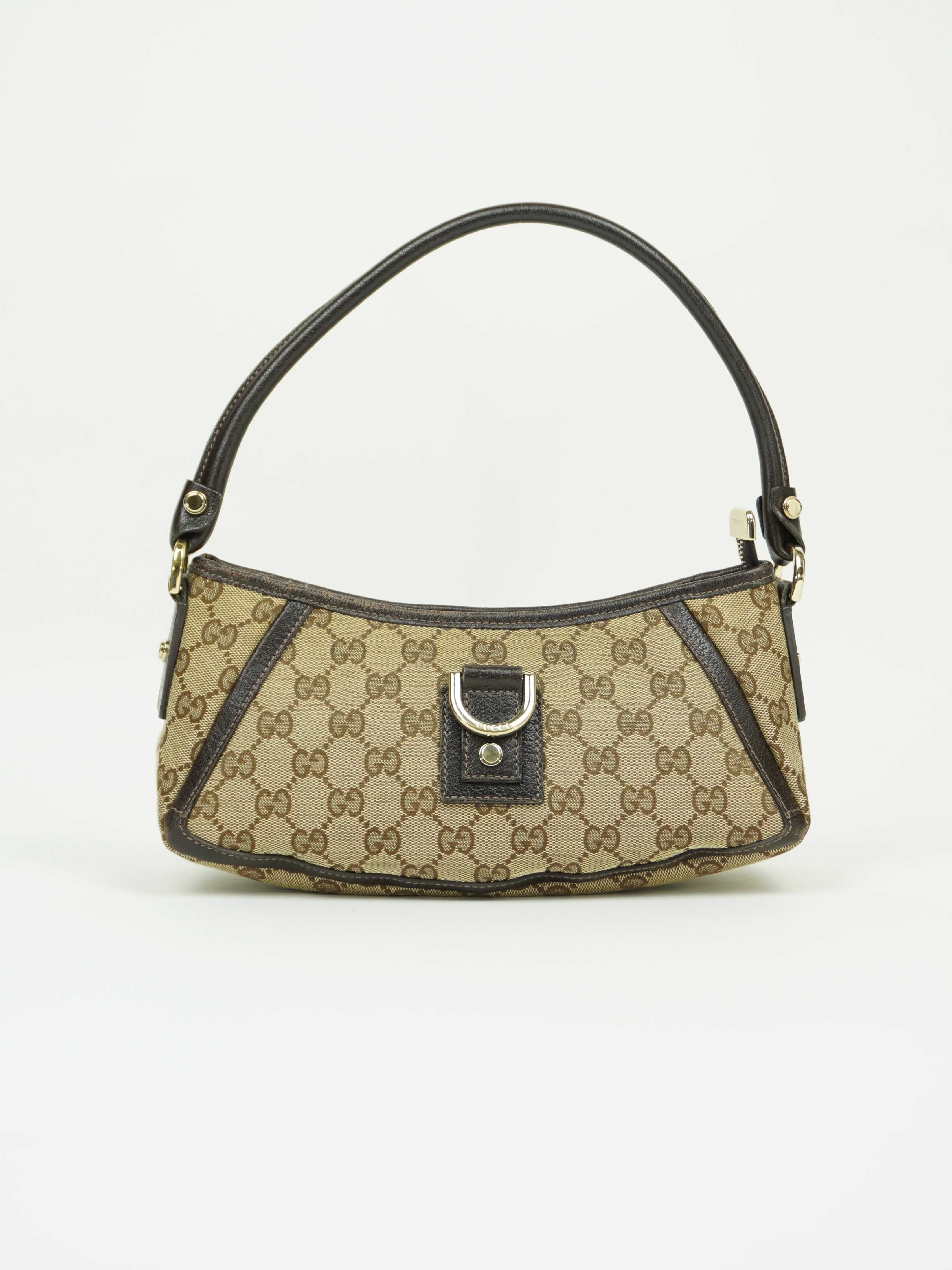 GUCCI MONOGRAM D RING BAG