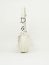CHRISTIAN DIOR MONOGRAM BAG WITH SILVER HARDWARE