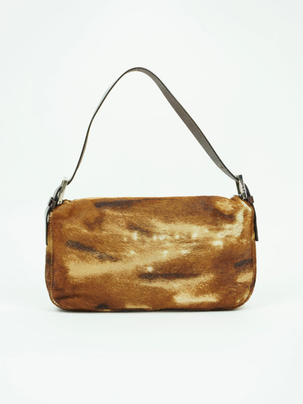 FENDI CALF HAIR BAGUETTE