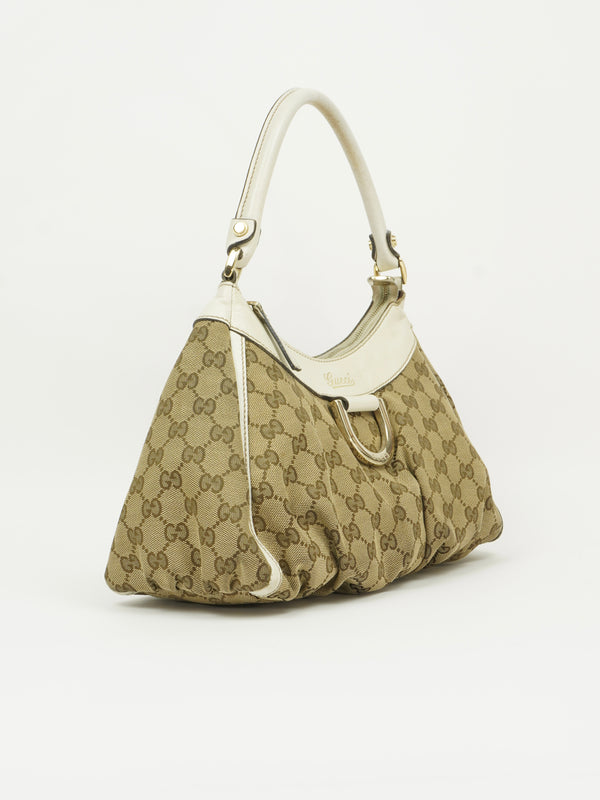 GUCCI MONOGRAM ABBEY BAG