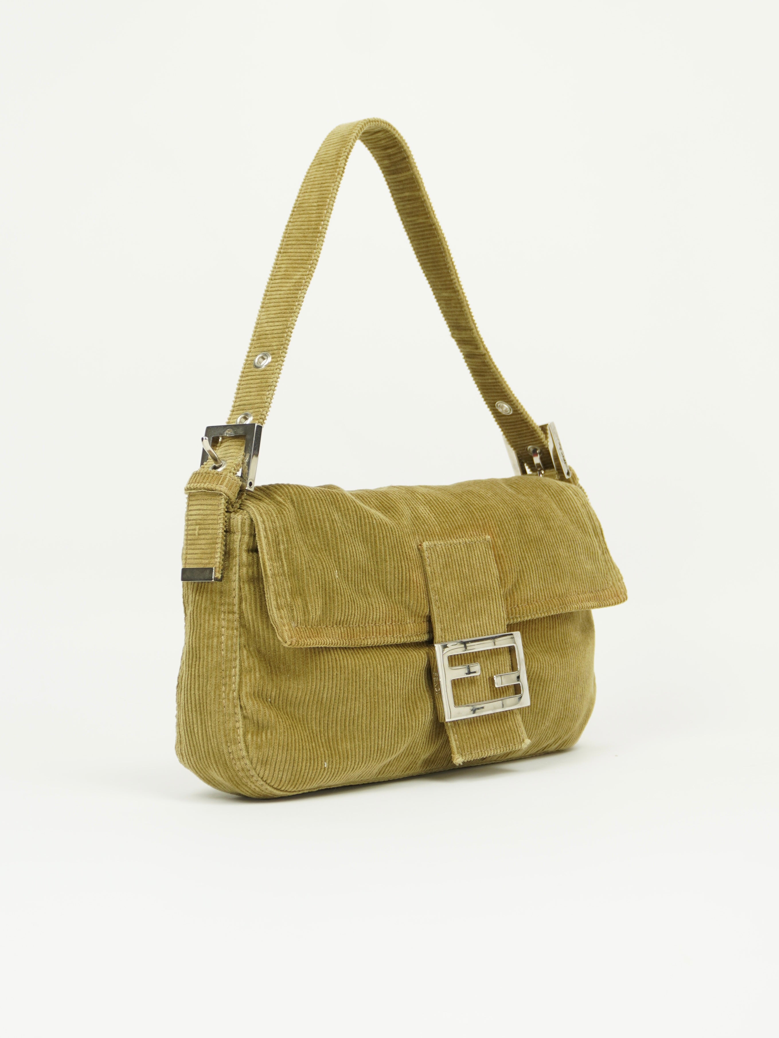 FENDI CORDUROY BAGUETTE
