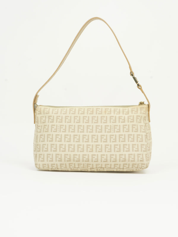 FENDI ZUCCA SHOULDER BAG