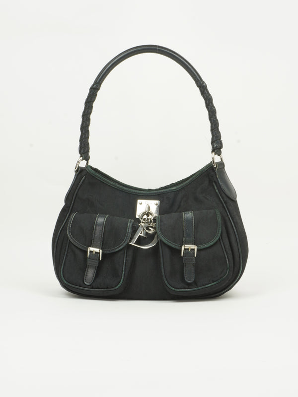 CHRISTIAN DIOR MONOGRAM SHOULDER BAG