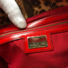 Fendi Leopard Pony Hair Baguette Shoulder Bag