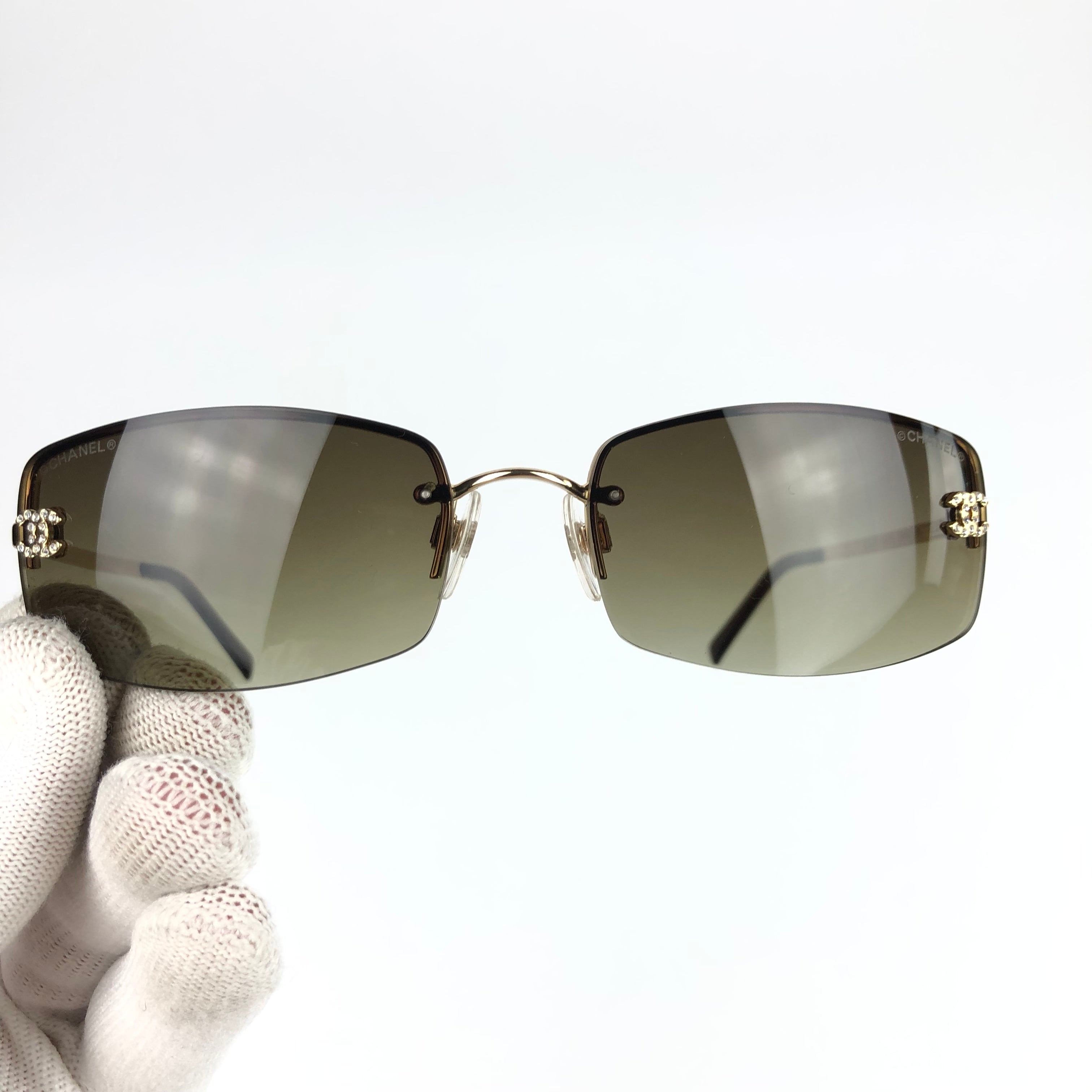 CHANEL RIMLESS SUNGLASSES