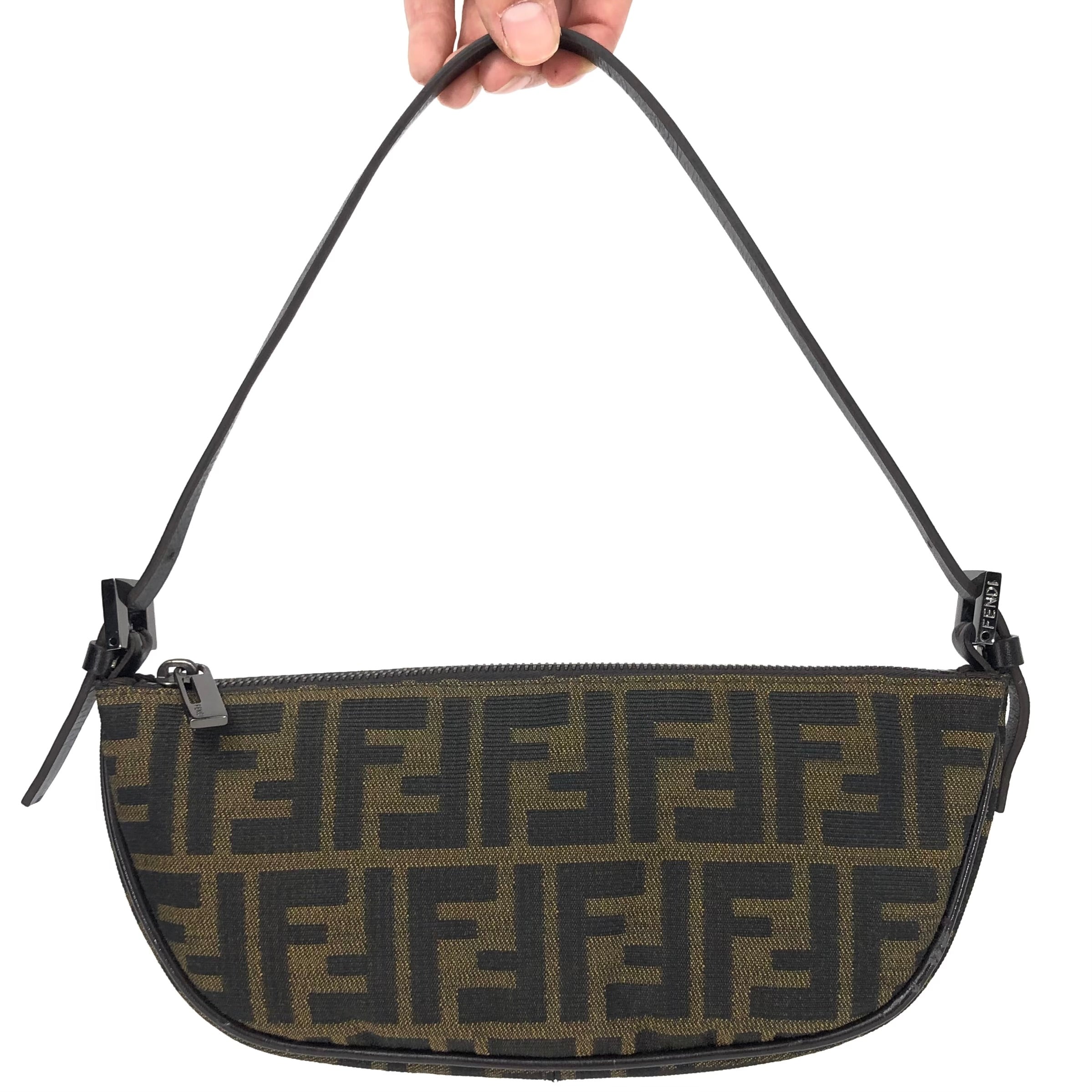 FENDI CRESCENT SHOULDER BAG