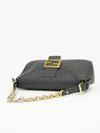 FENDI MONOGRAM CHAIN BAGUETTE