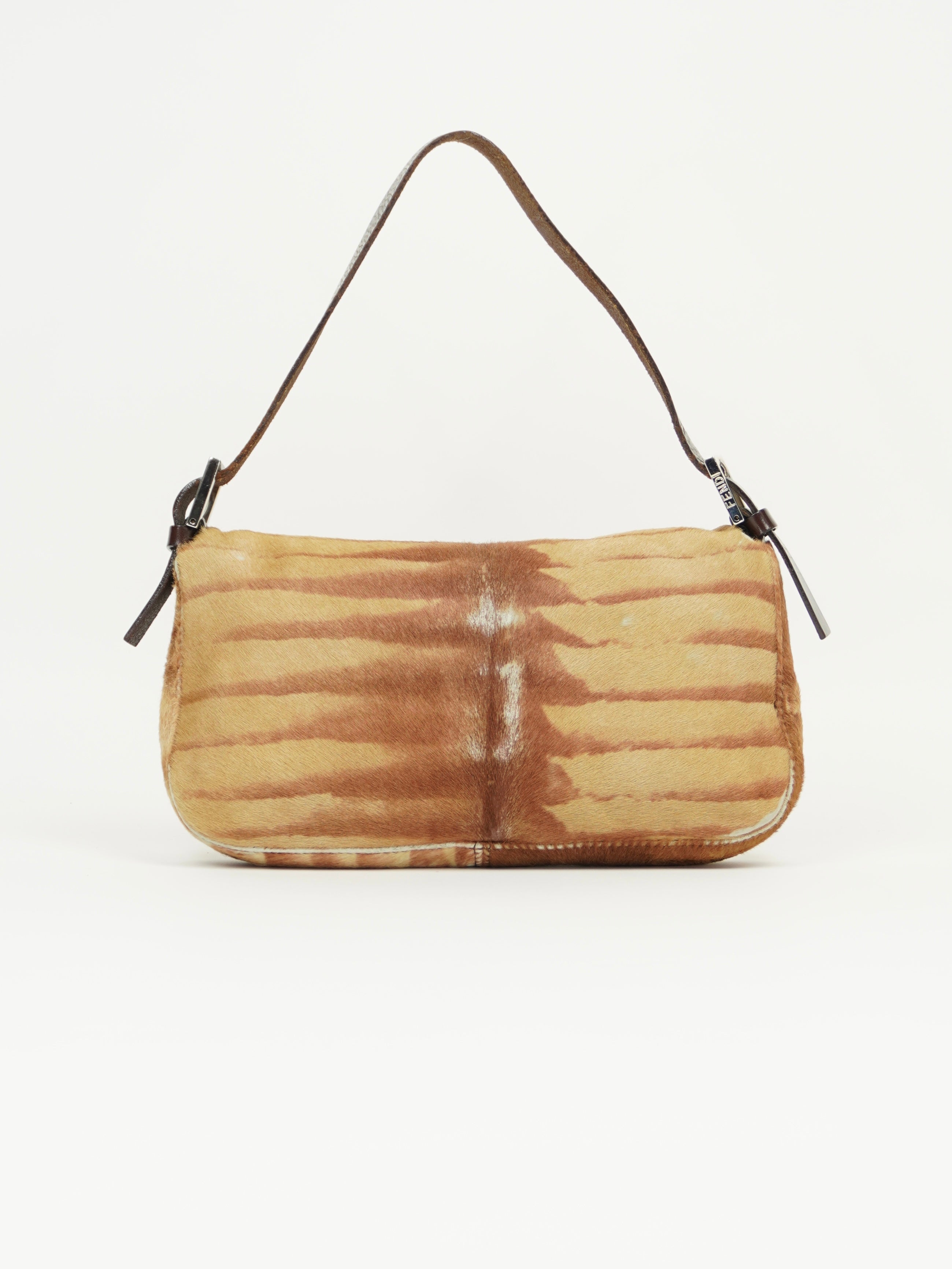 FENDI CALF HAIR BAGUETTE