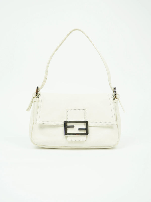 FENDI LEATHER BAGUETTE