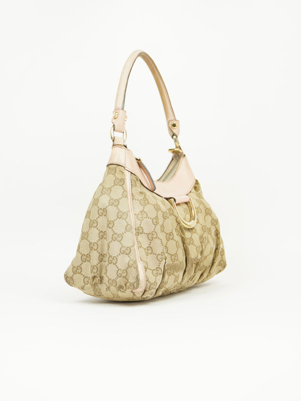 GUCCI MONOGRAM ABBEY BAG