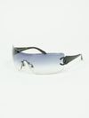 CHANEL RIMLESS CC LOGO SUNGLASSES