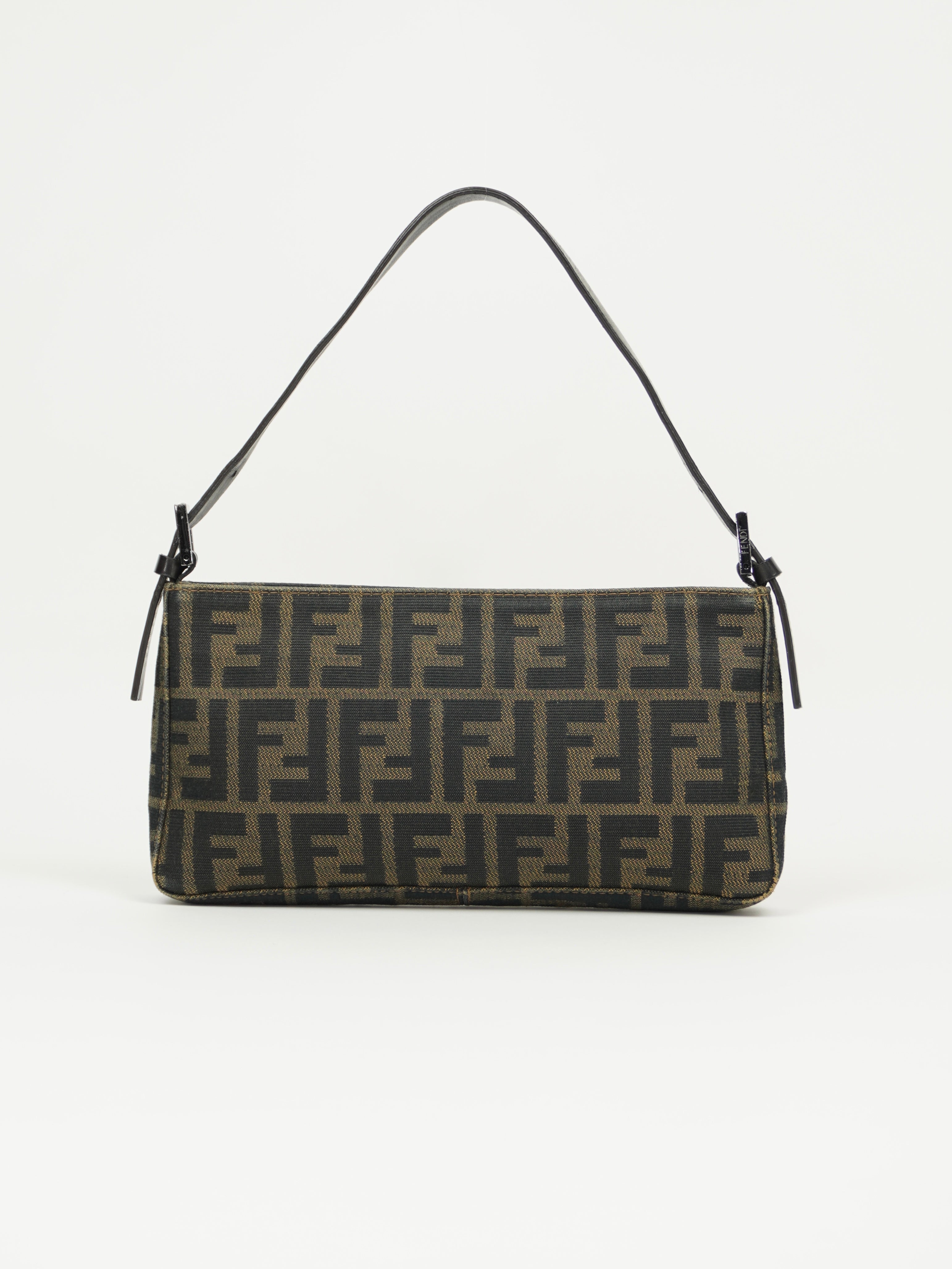 FENDI ZUCCA SHOULDER BAG