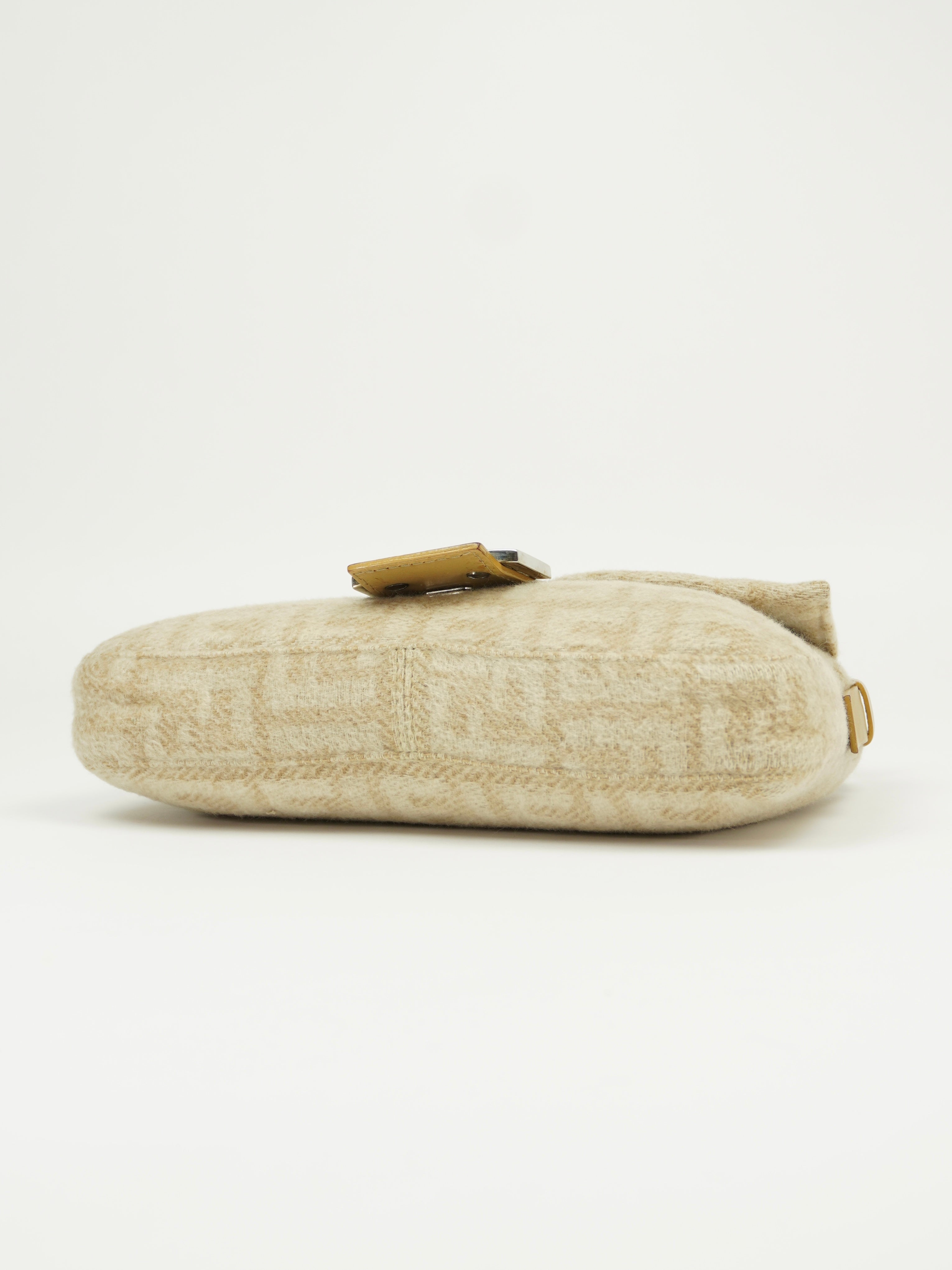 FENDI CASHMERE WOOL BAGUETTE
