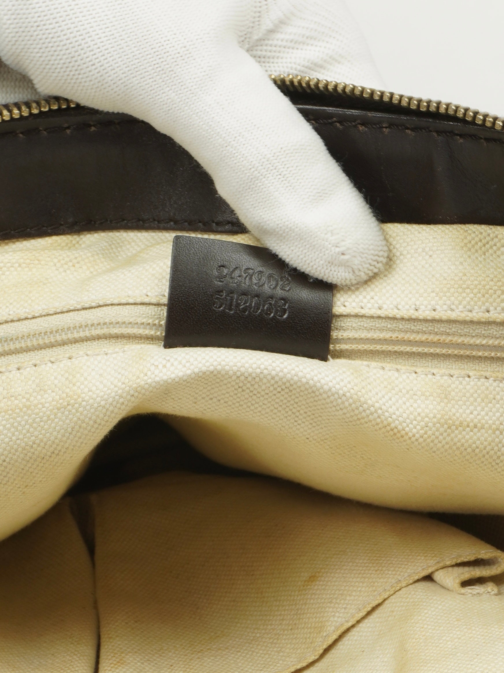 GUCCI MONOGRAM SUKEY TWO WAY BAG