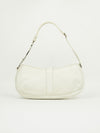 CHRISTIAN DIOR MONOGRAM BAG WITH SILVER HARDWARE